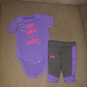 Under Armour 3-6 mo set